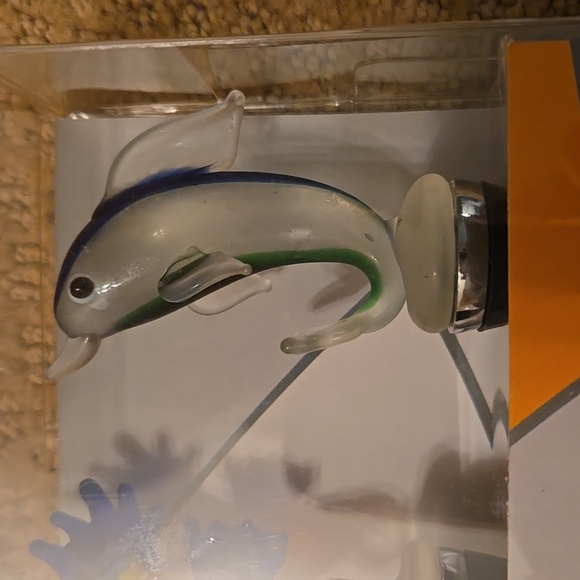 Art Glass Wine Bottle stoppers - Picture 3 of 7